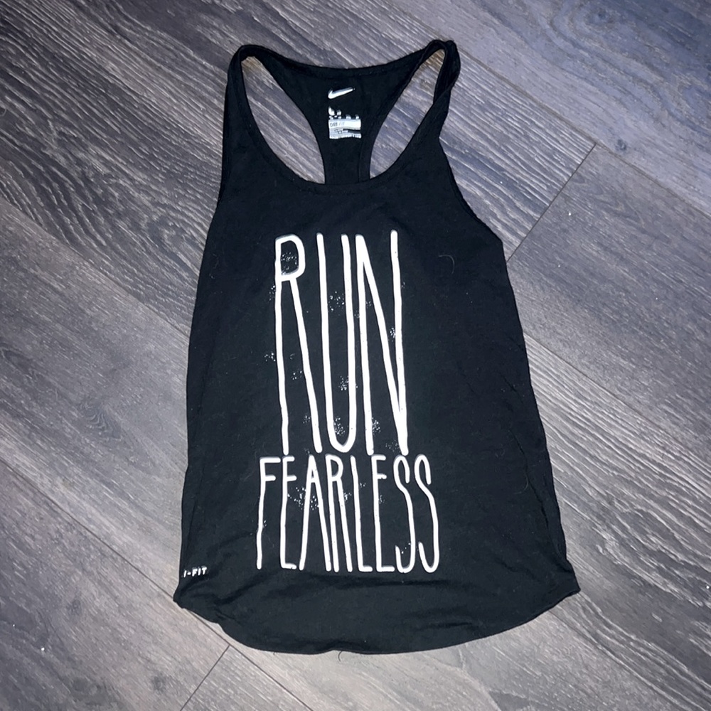 run fearless nike tank